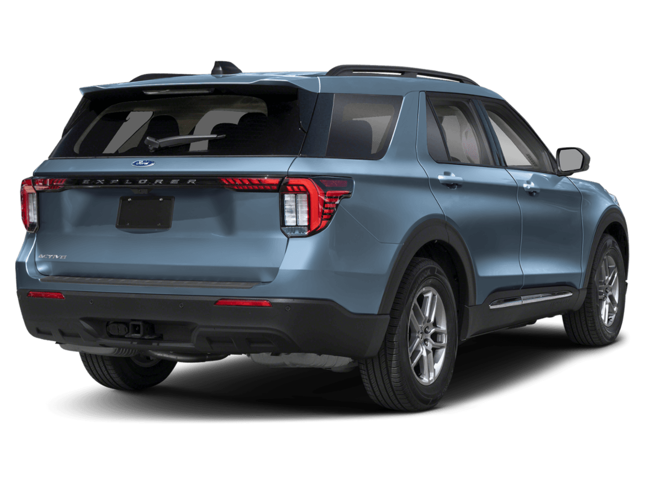 2025 Ford Explorer Active - Rear 3/4, facing to the right