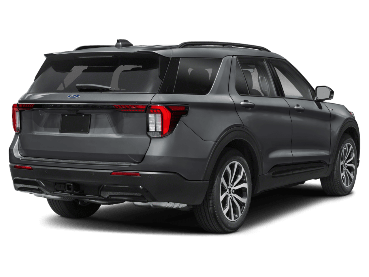 2025 Ford Explorer ST-Line - Rear 3/4, facing to the right