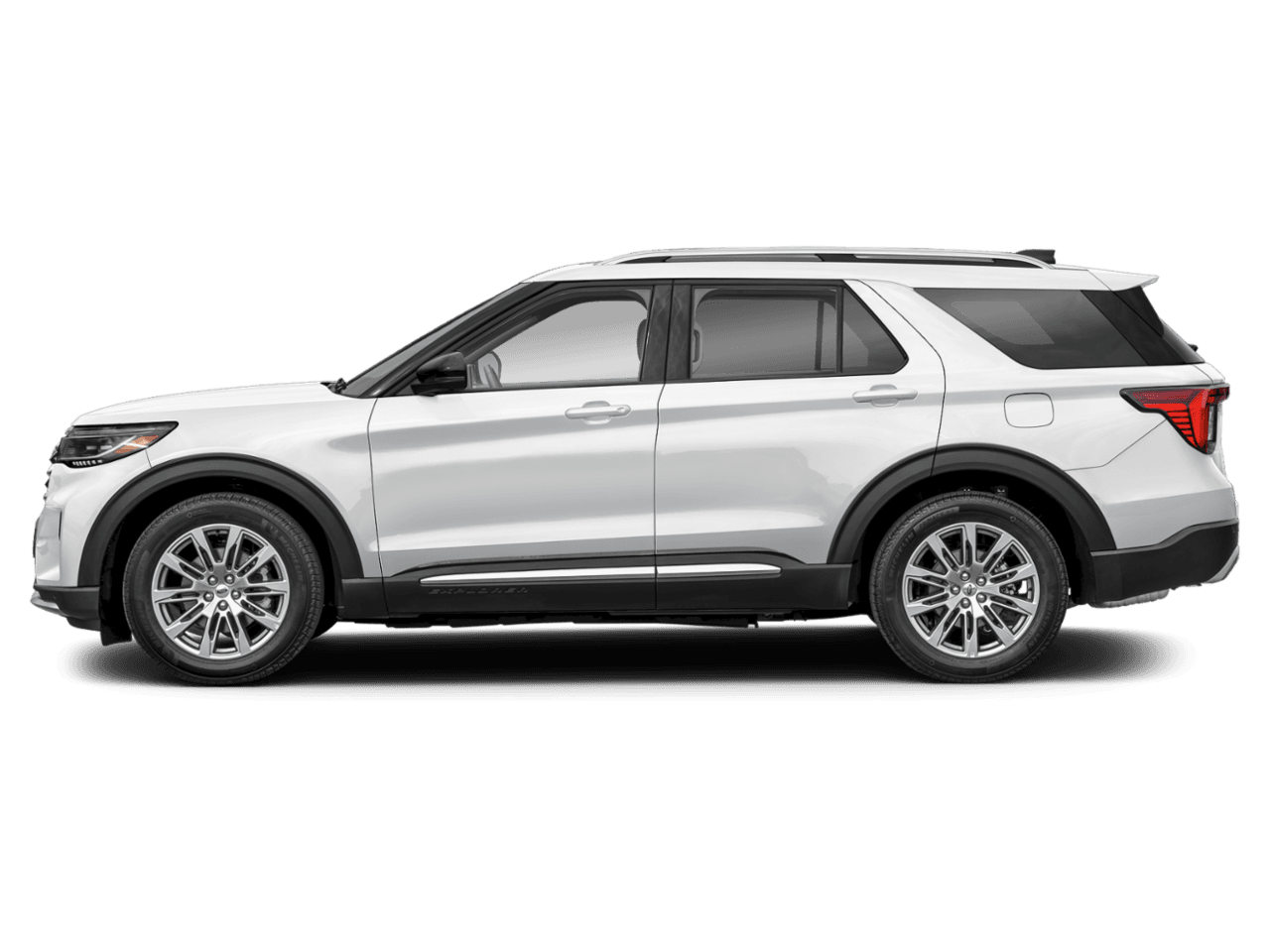 2025 Ford Explorer Platinum - Profile, facing to the left