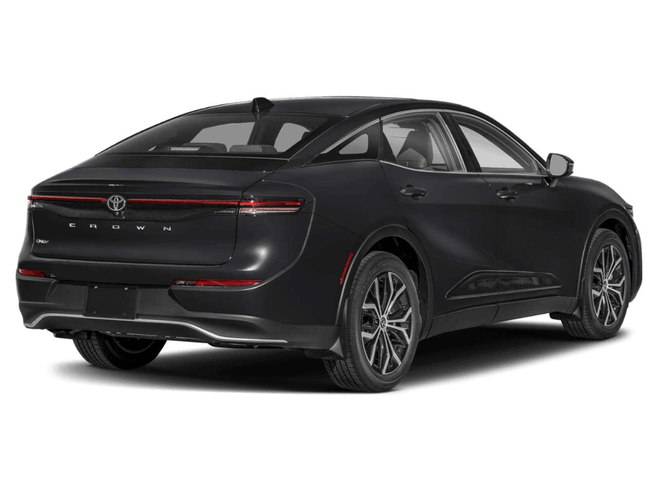 2025 Toyota Crown XLE - Rear 3/4, facing to the right