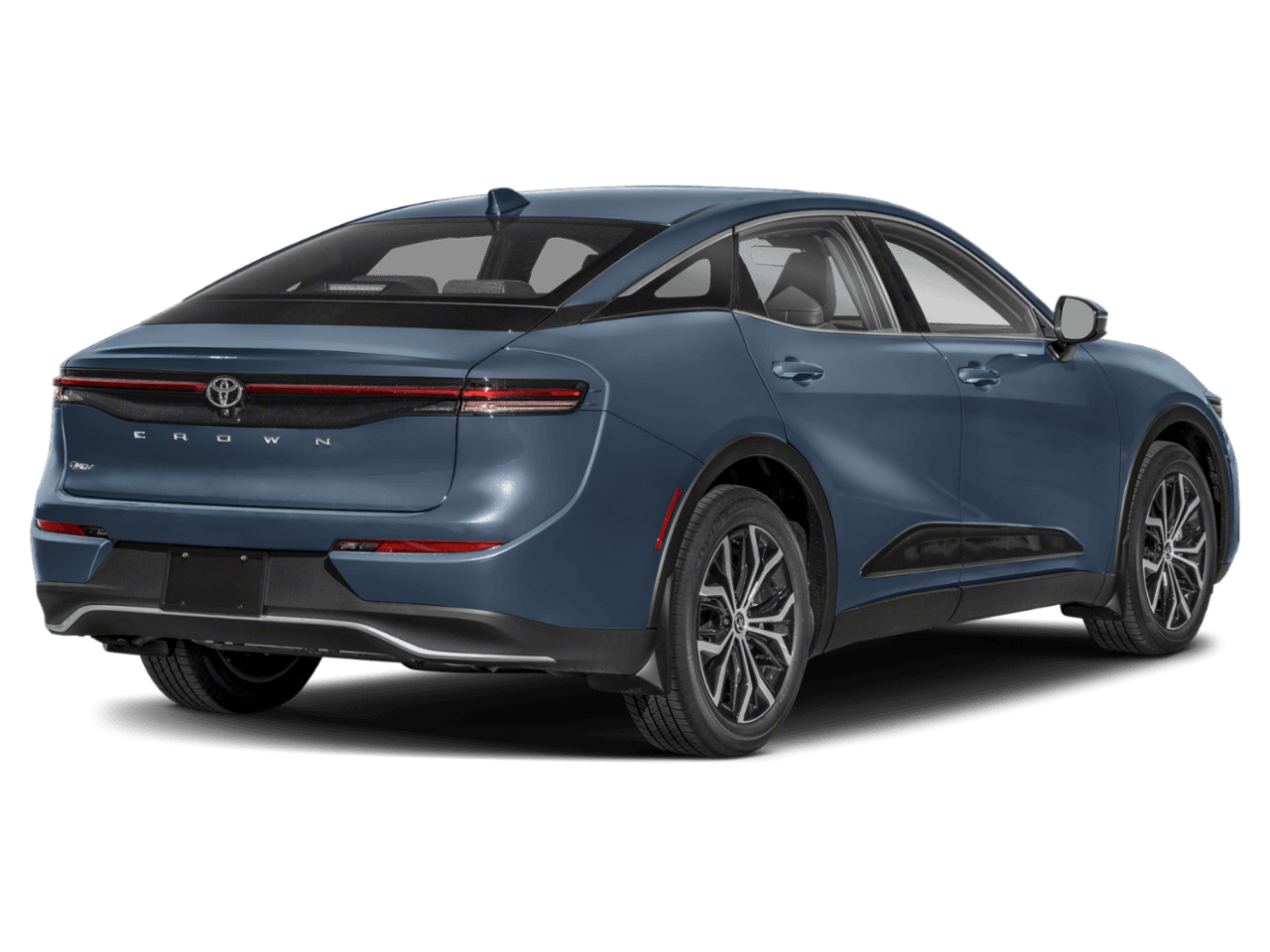 2025 Toyota Crown XLE - Rear 3/4, facing to the right