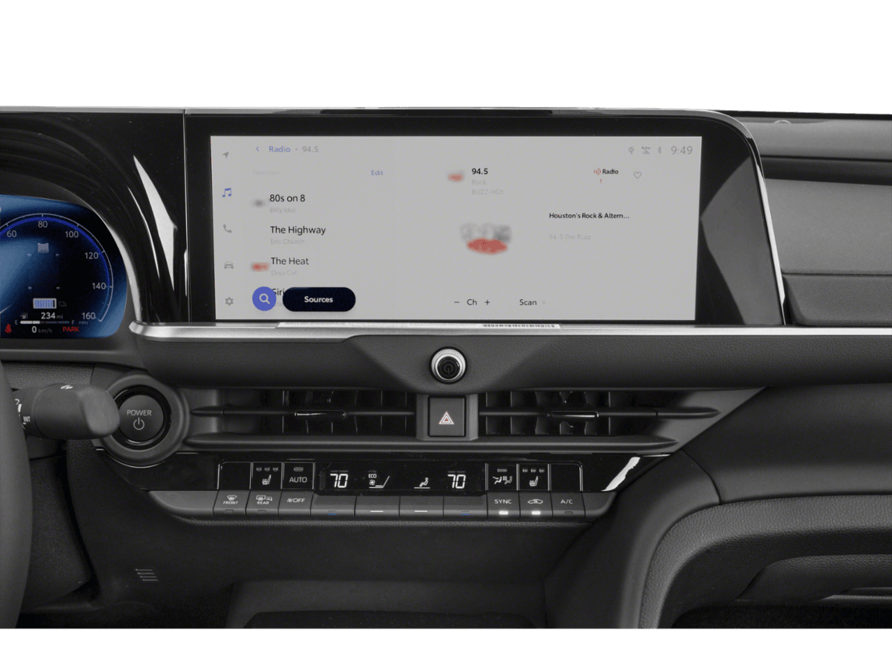 2025 Toyota Crown XLE - Interior Stereo System