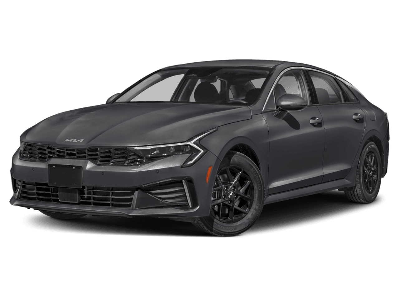 2025 Kia K5 LXS - Front 3/4, facing to the left