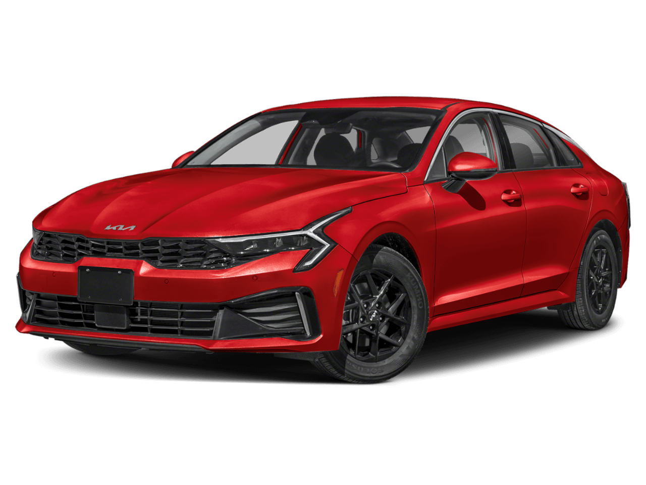 2025 Kia K5 LXS - Front 3/4, facing to the left