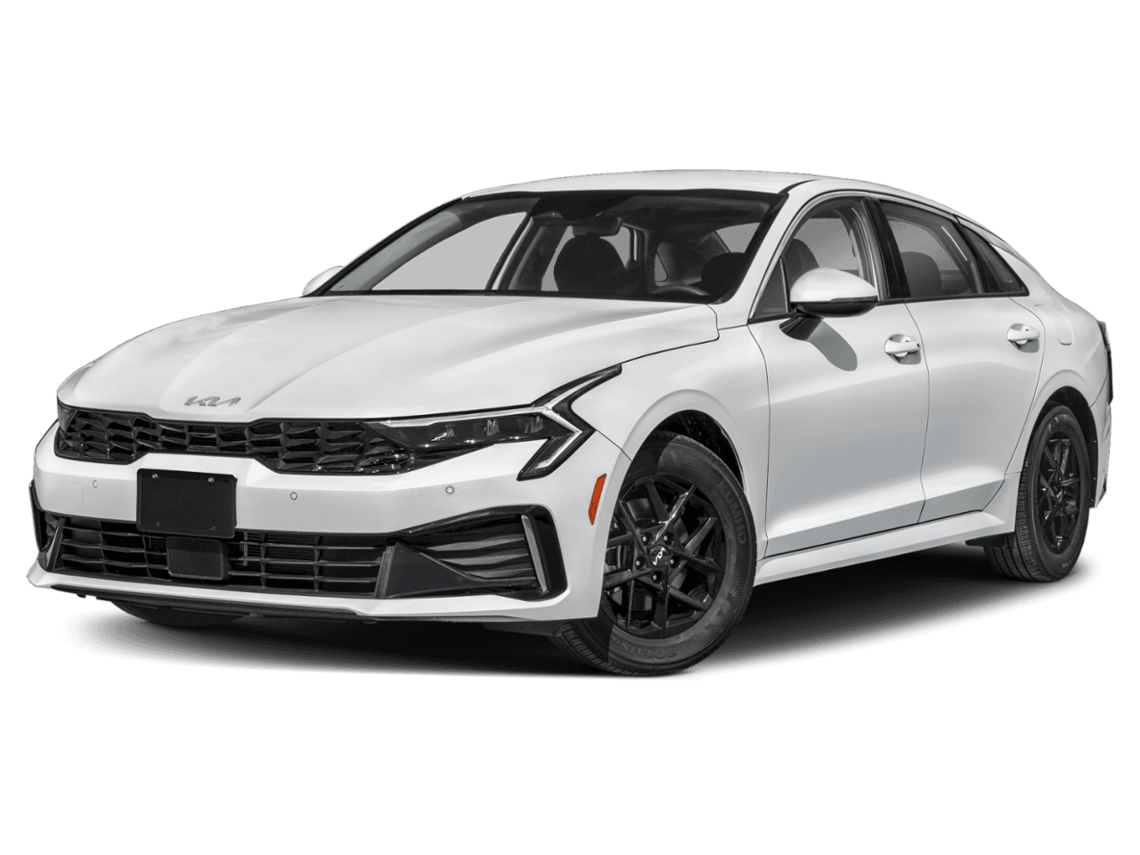 2025 Kia K5 LXS - Front 3/4, facing to the left