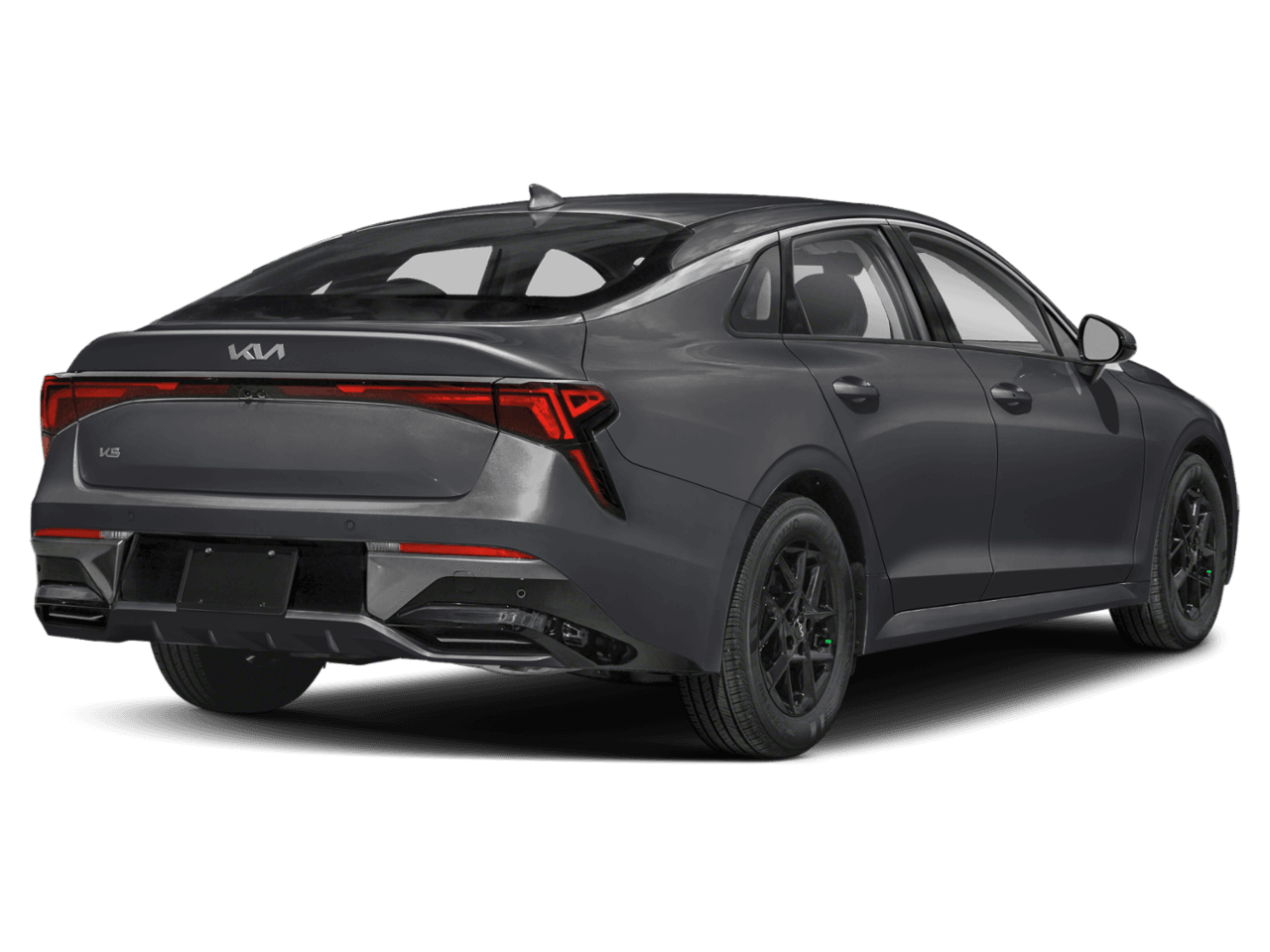 2025 Kia K5 LXS - Rear 3/4, facing to the right