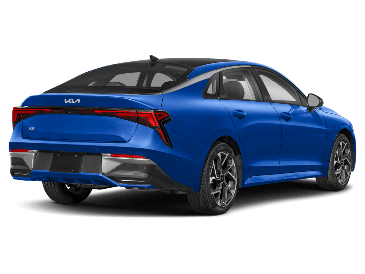 2025 Kia K5 EX - Rear 3/4, facing to the right