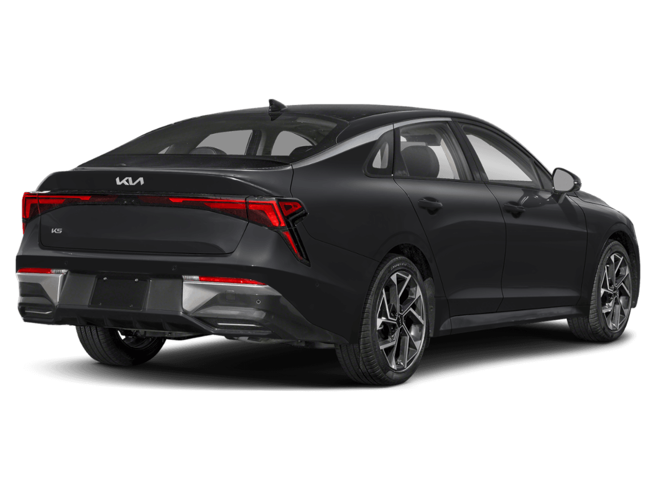 2025 Kia K5 EX - Rear 3/4, facing to the right