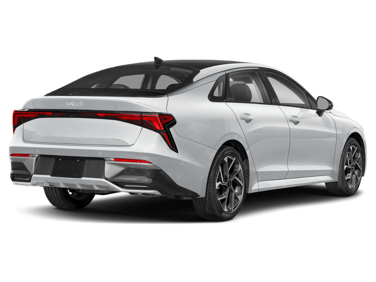 2025 Kia K5 EX - Rear 3/4, facing to the right