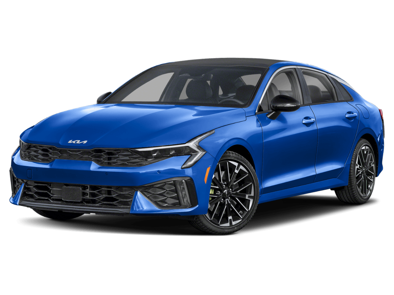 2025 Kia K5 GT - Front 3/4, facing to the left