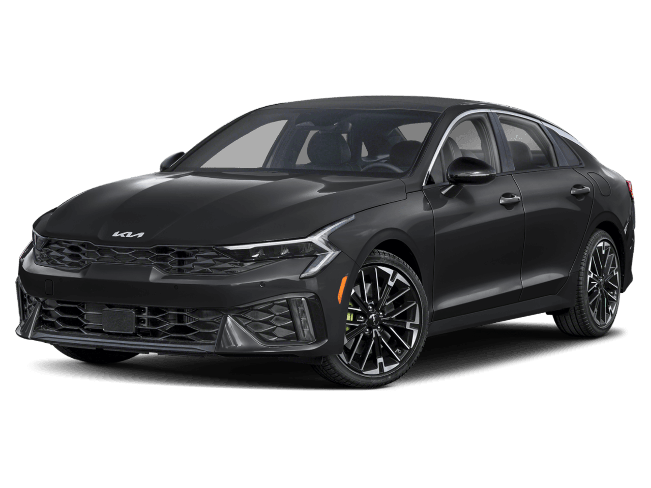 2025 Kia K5 GT - Front 3/4, facing to the left