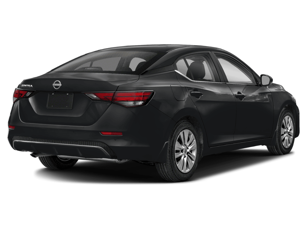 2025 Nissan Sentra S - Rear 3/4, facing to the right