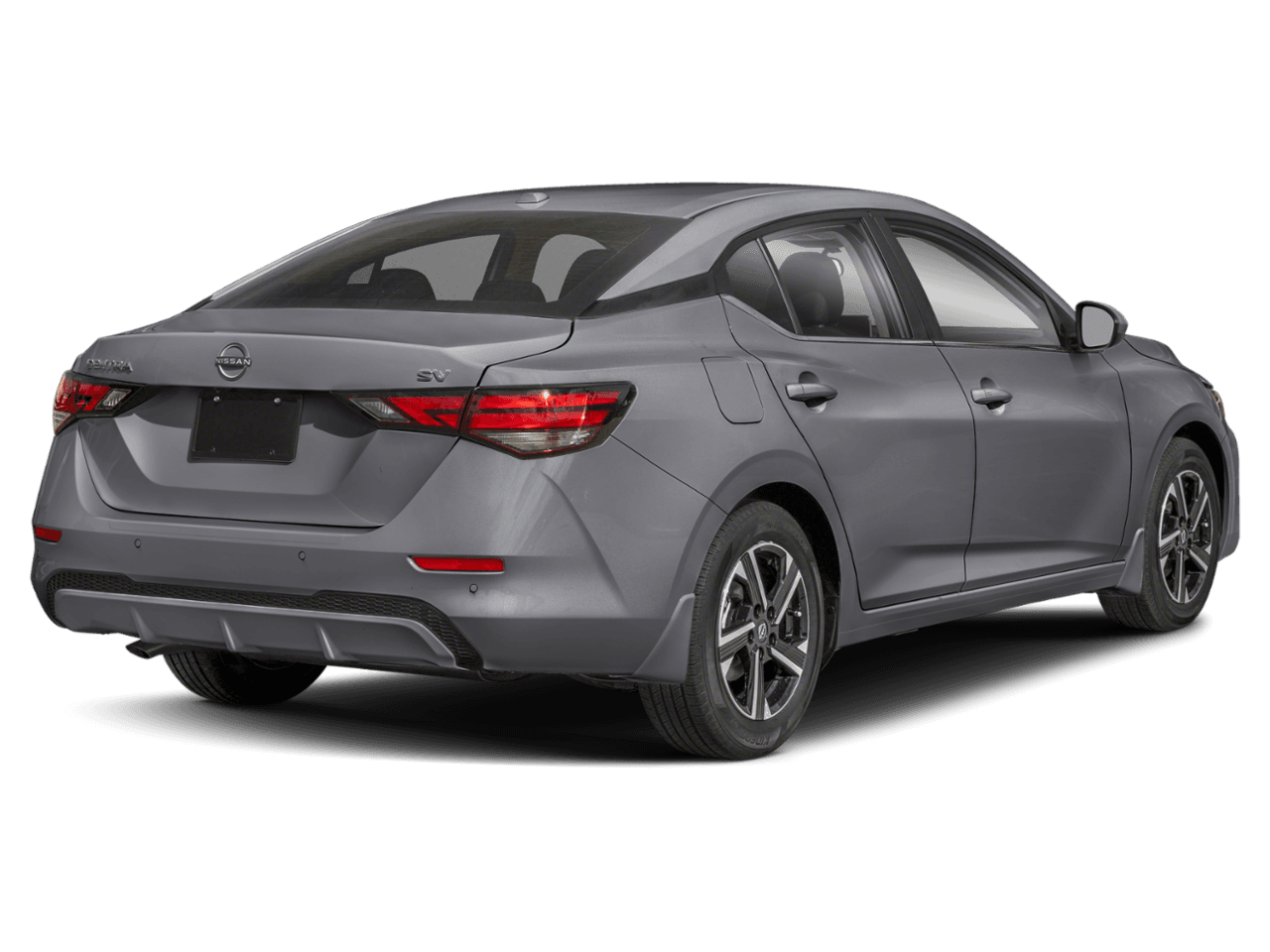 2025 Nissan Sentra SV - Rear 3/4, facing to the right