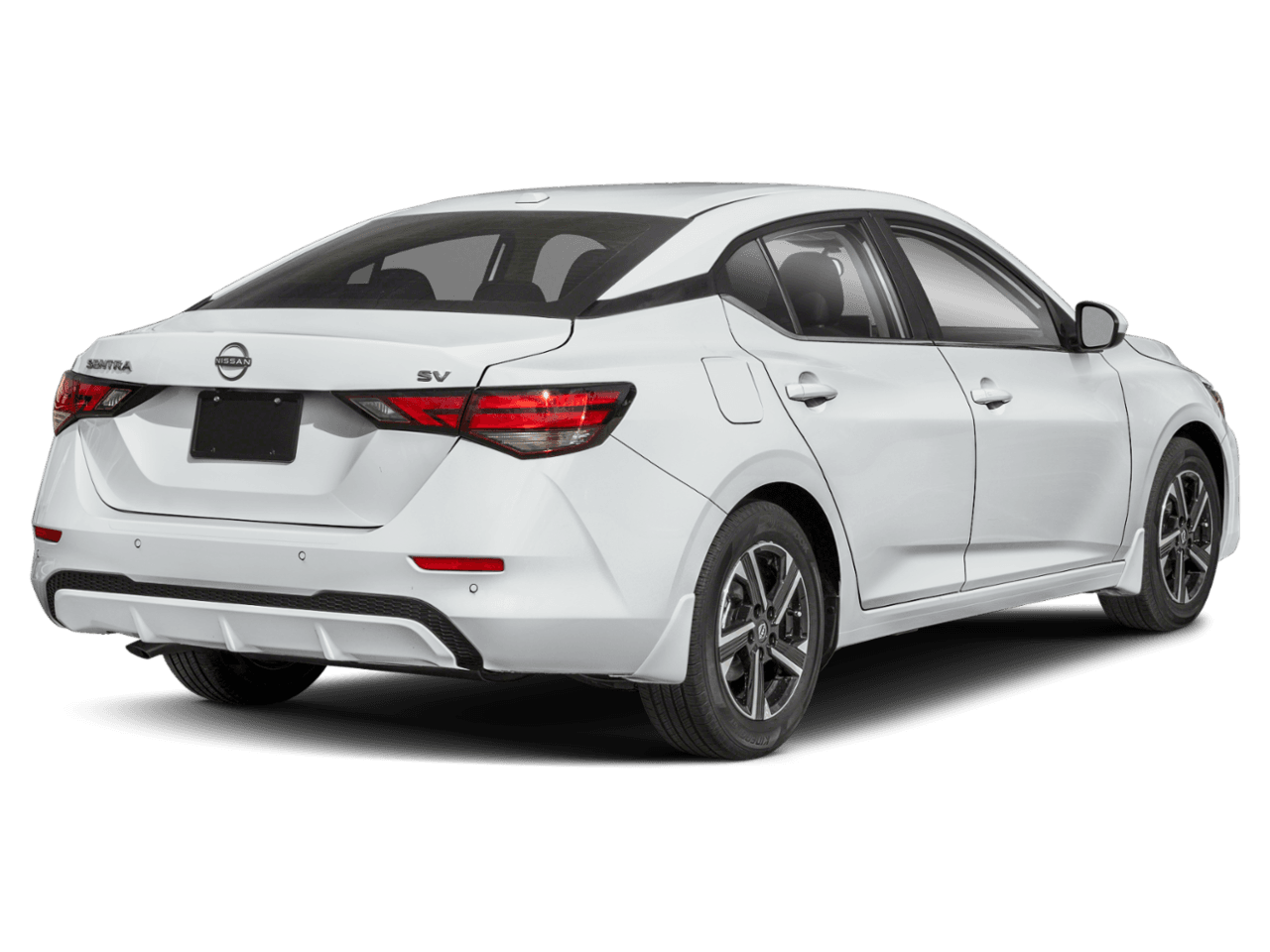 2025 Nissan Sentra SV - Rear 3/4, facing to the right