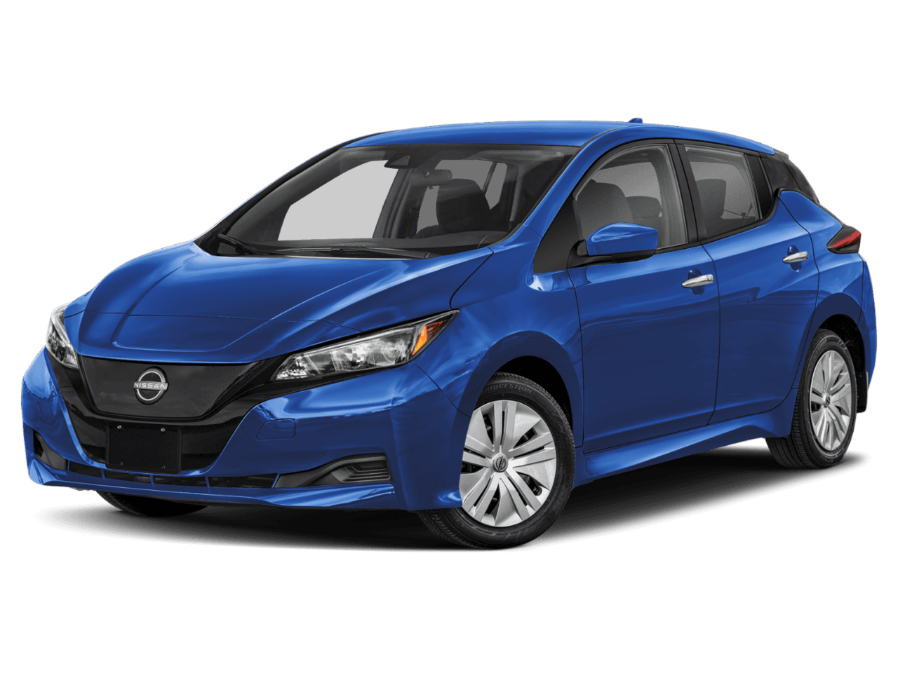 2025 Nissan LEAF S - Front 3/4, facing to the left