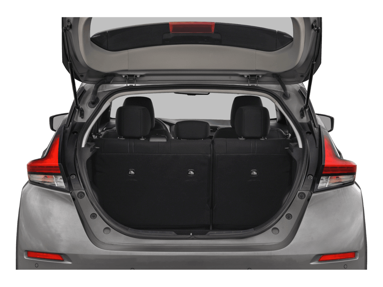 2025 Nissan LEAF SV PLUS - Interior Trunk with Hatch Open Feature
