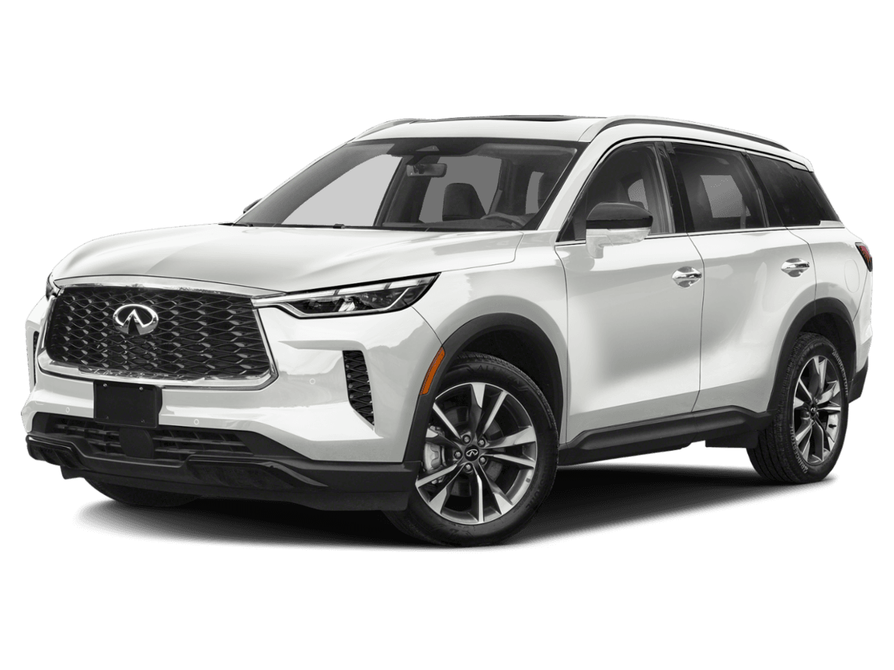 2025 INFINITI QX60 LUXE - Front 3/4, facing to the left