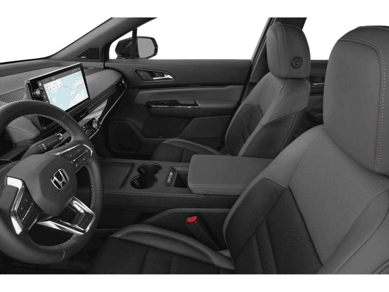 2024 Honda Prologue Elite - Interior Driver's Side with Door Open, Front Seat Feature