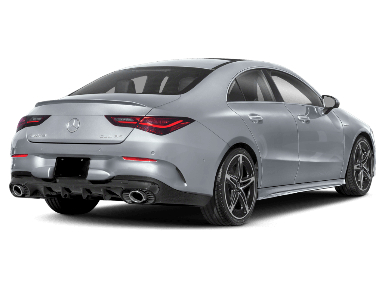 2025 Mercedes-Benz CLA AMG CLA 35 - Rear 3/4, facing to the right