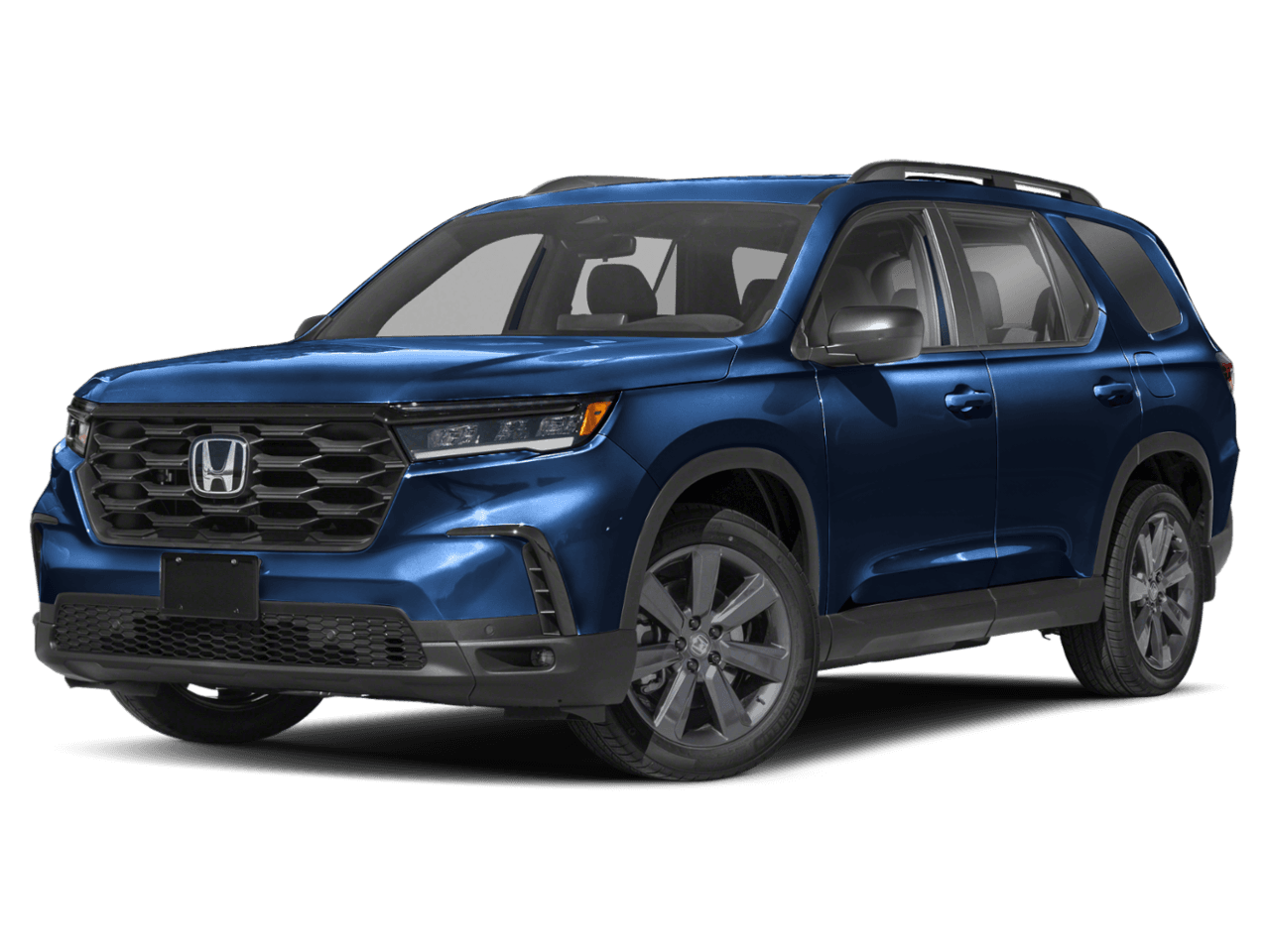 2025 Honda Pilot Sport - Front 3/4, facing to the left