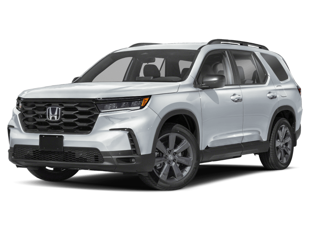 2025 Honda Pilot Sport - Front 3/4, facing to the left