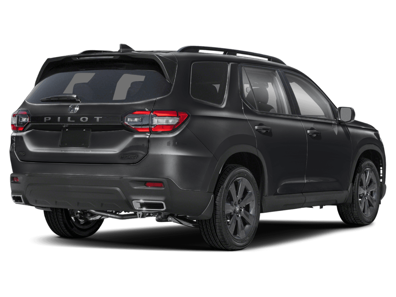 2025 Honda Pilot Sport - Rear 3/4, facing to the right