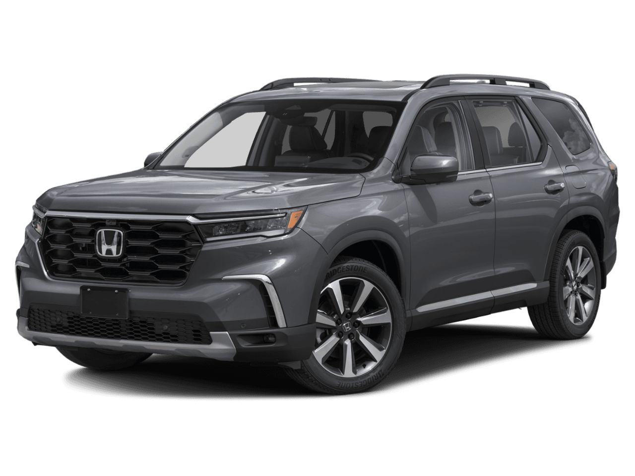 2025 Honda Pilot Elite - Front 3/4, facing to the left