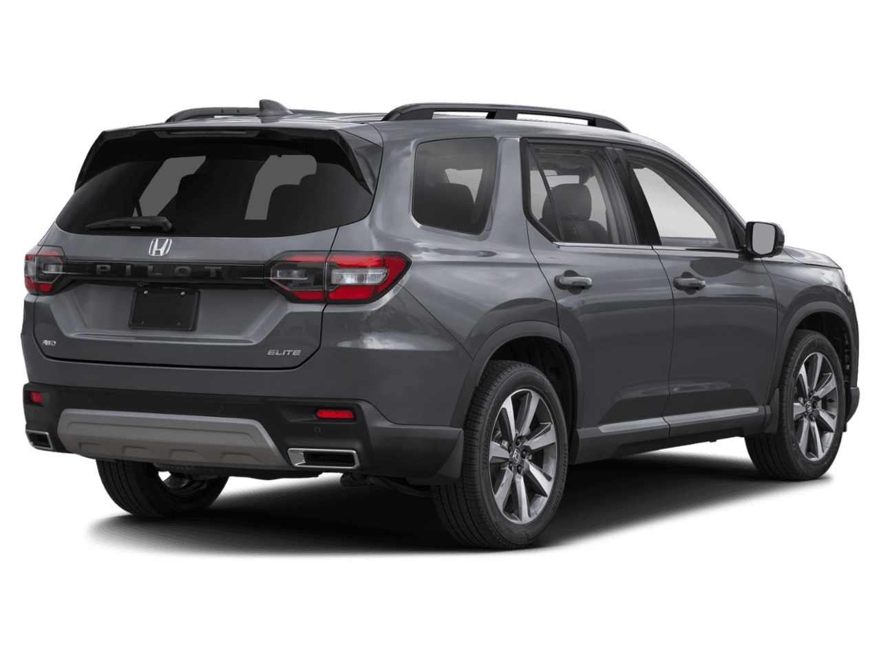 2025 Honda Pilot Elite - Rear 3/4, facing to the right
