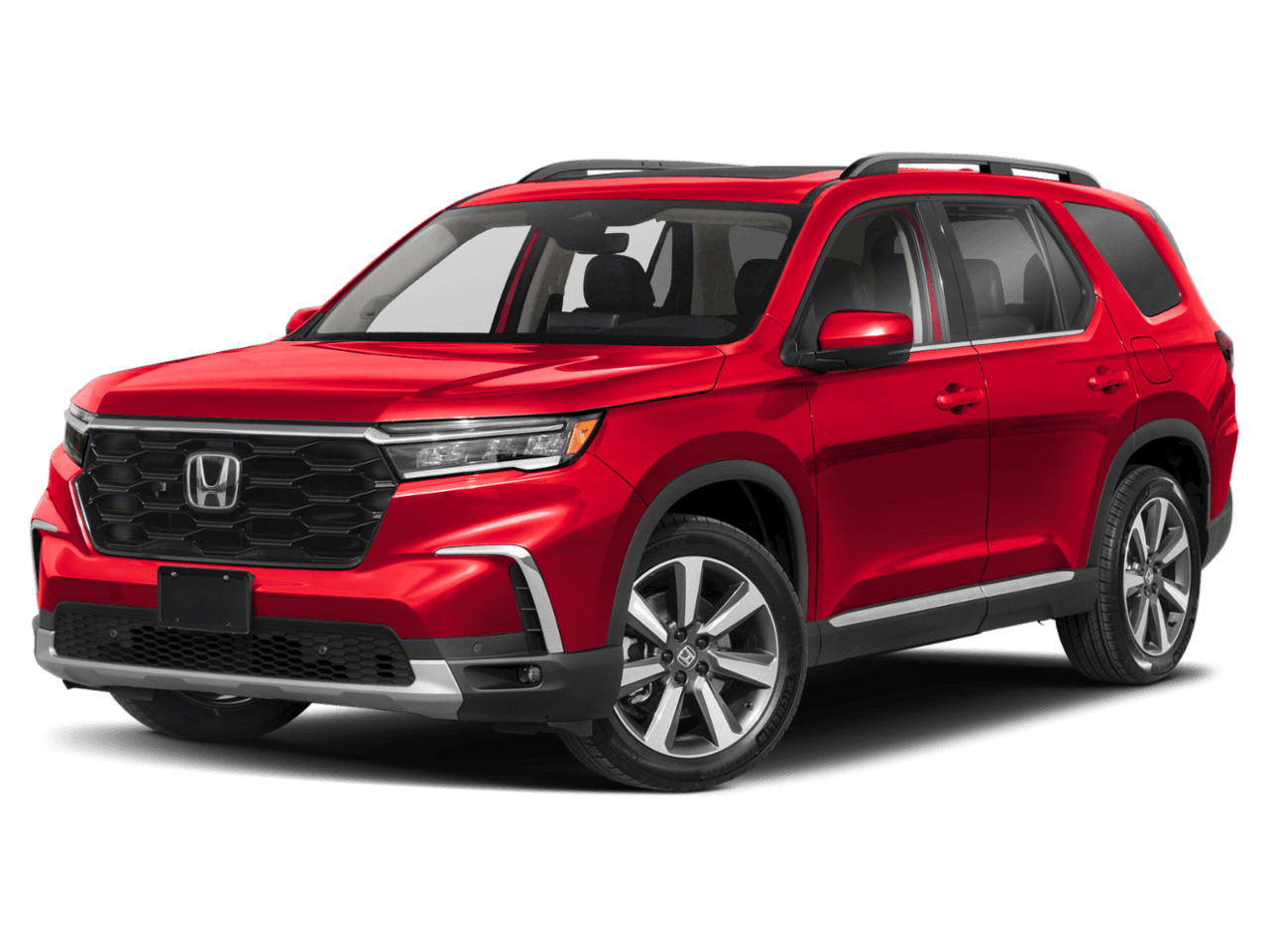 2025 Honda Pilot Touring - Front 3/4, facing to the left