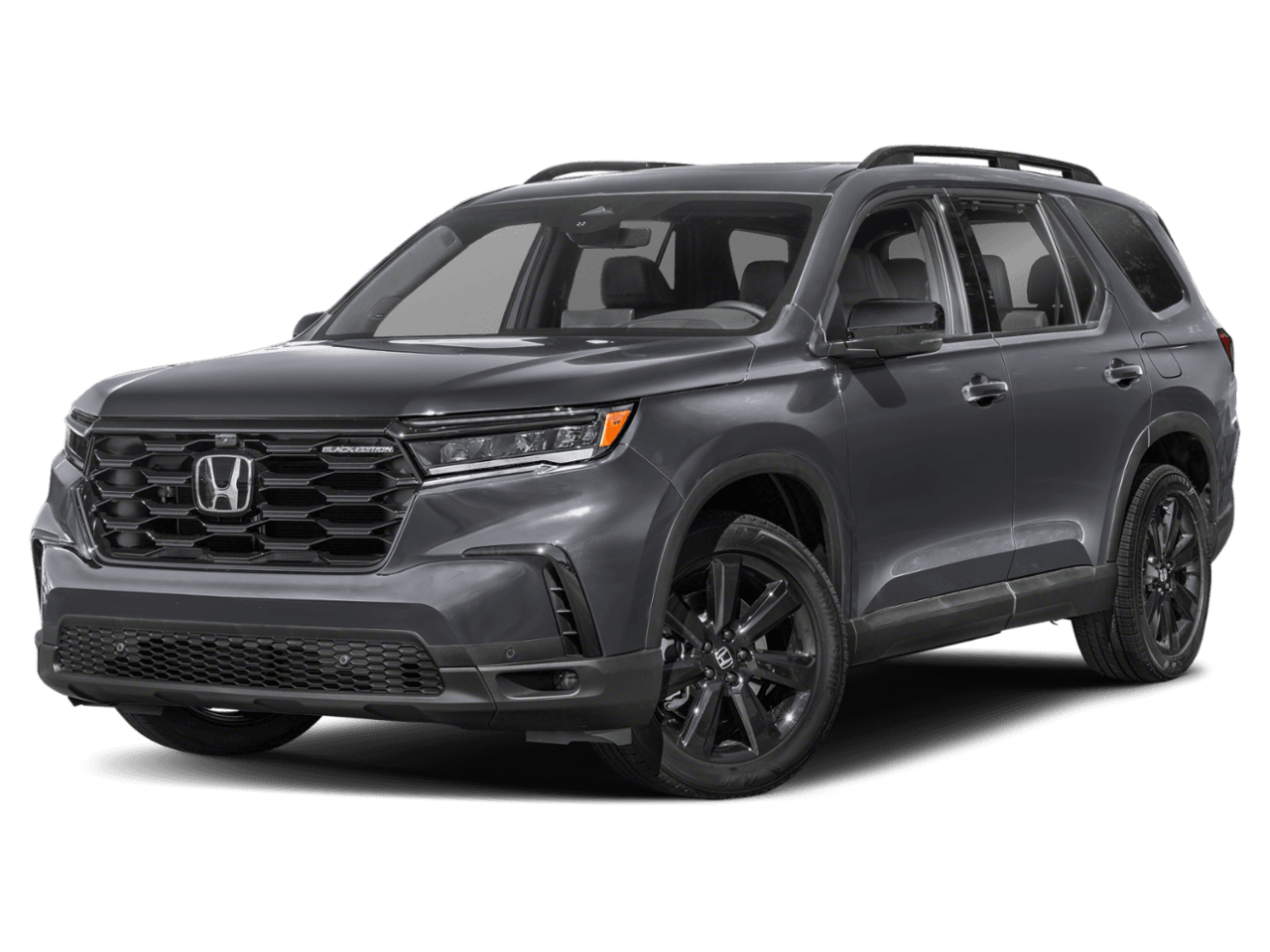 2025 Honda Pilot Black Edition - Front 3/4, facing to the left