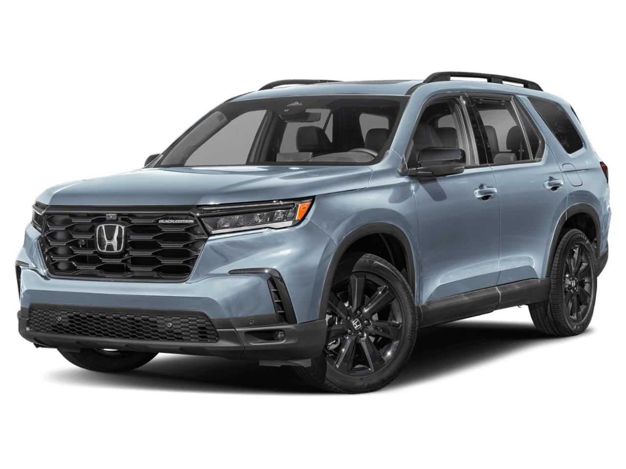 2025 Honda Pilot Black Edition - Front 3/4, facing to the left