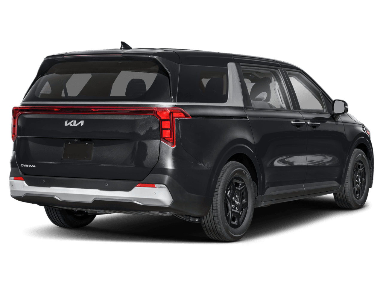 2025 Kia Carnival LX - Rear 3/4, facing to the right