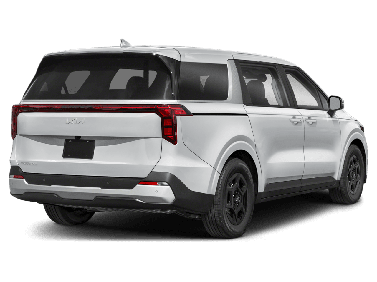 2025 Kia Carnival LXS - Rear 3/4, facing to the right