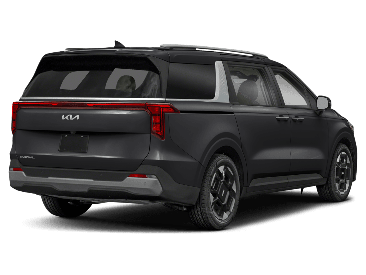 2025 Kia Carnival EX - Rear 3/4, facing to the right