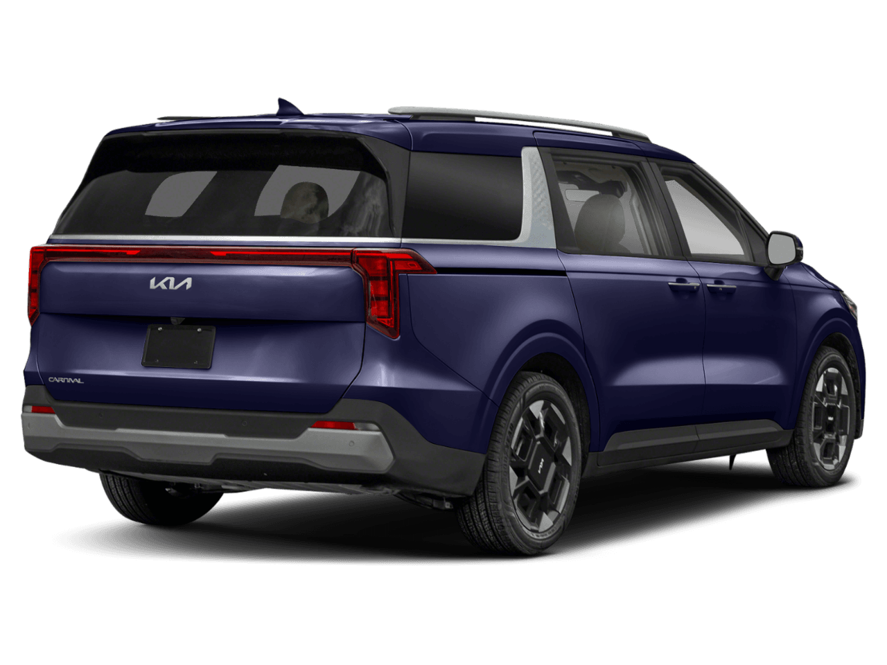 2025 Kia Carnival EX - Rear 3/4, facing to the right