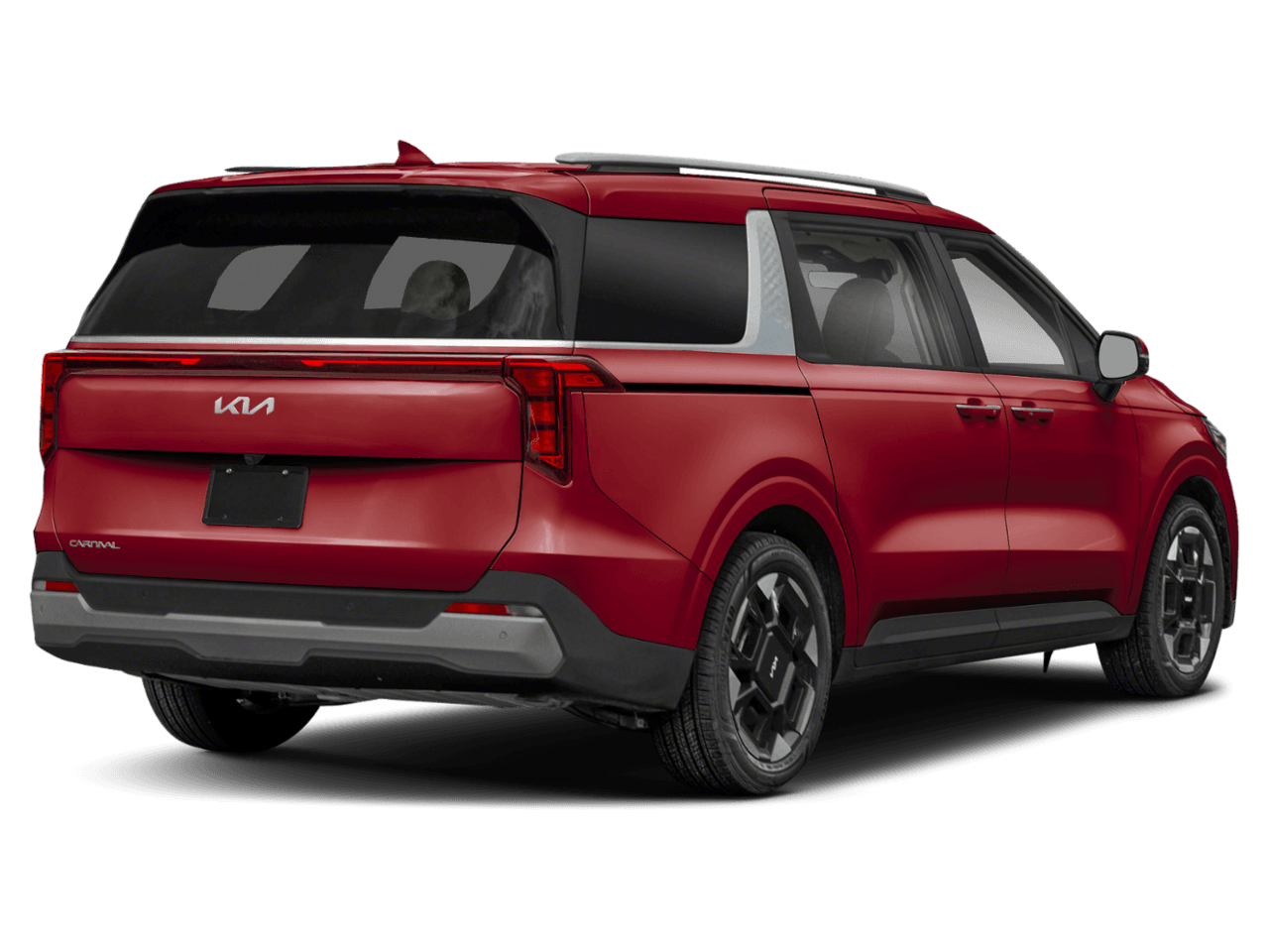 2025 Kia Carnival EX - Rear 3/4, facing to the right