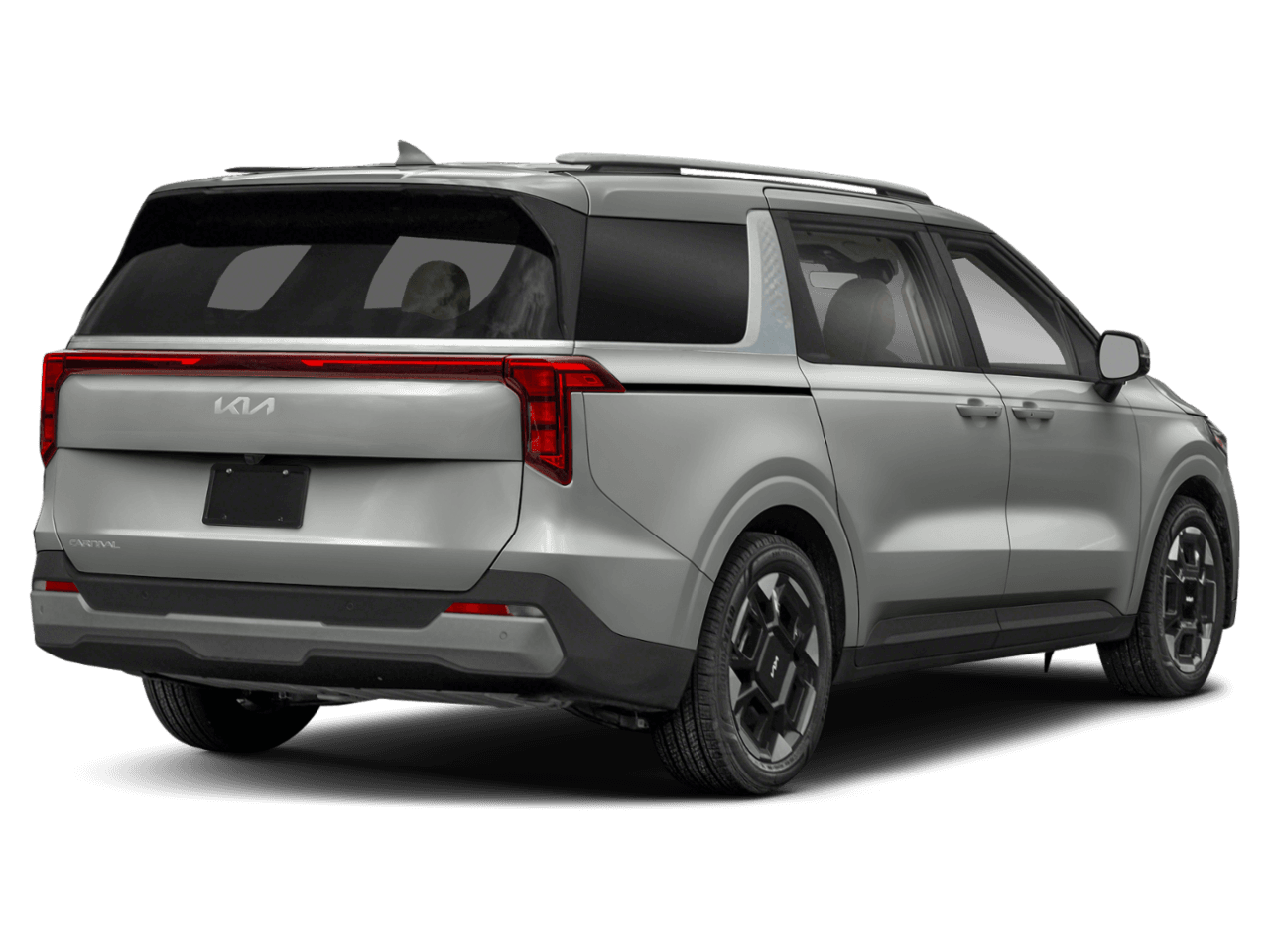 2025 Kia Carnival EX - Rear 3/4, facing to the right