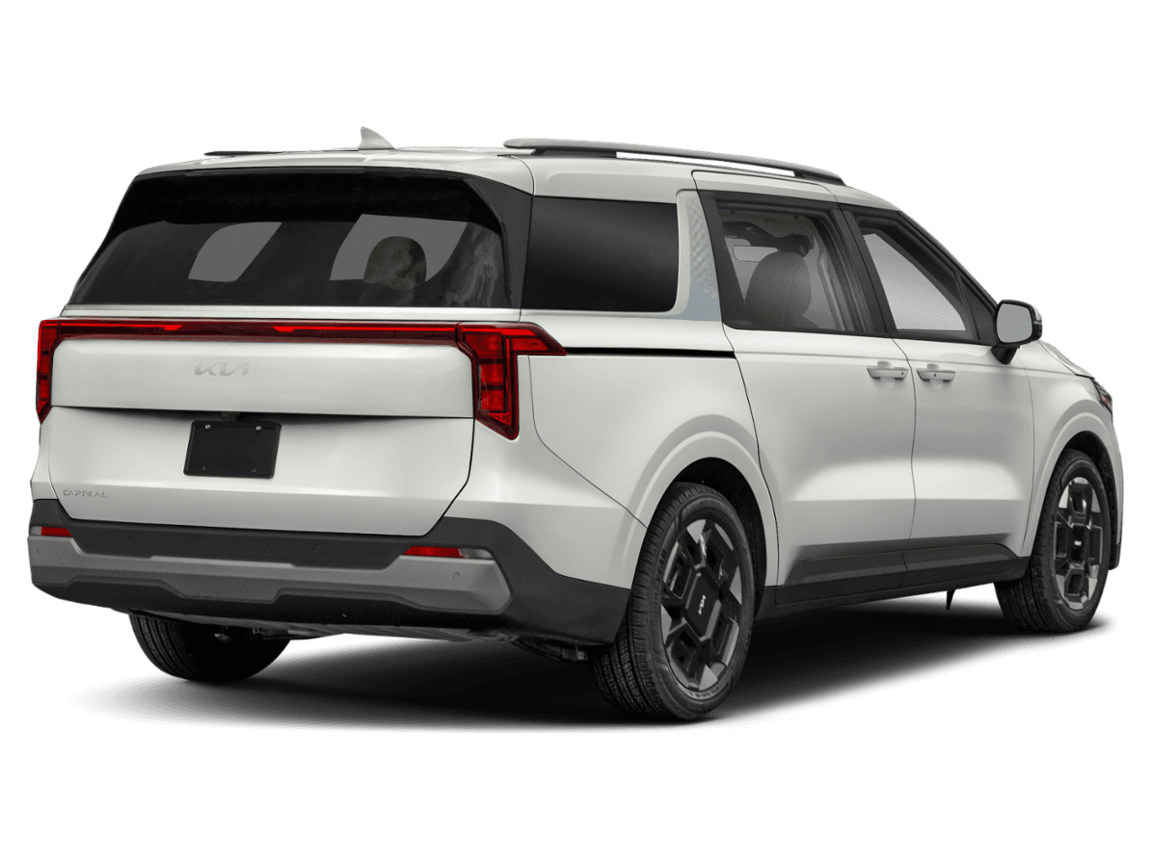 2025 Kia Carnival EX - Rear 3/4, facing to the right