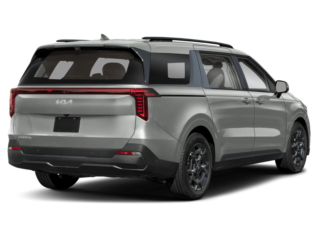 2025 Kia Carnival SX - Rear 3/4, facing to the right