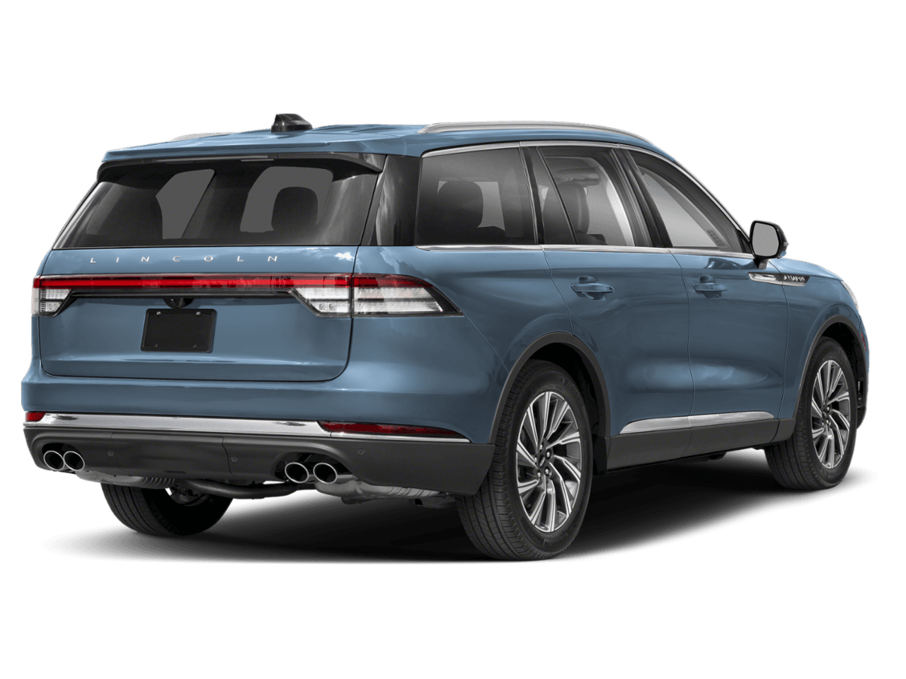 2025 Lincoln Aviator Premiere - Rear 3/4, facing to the right
