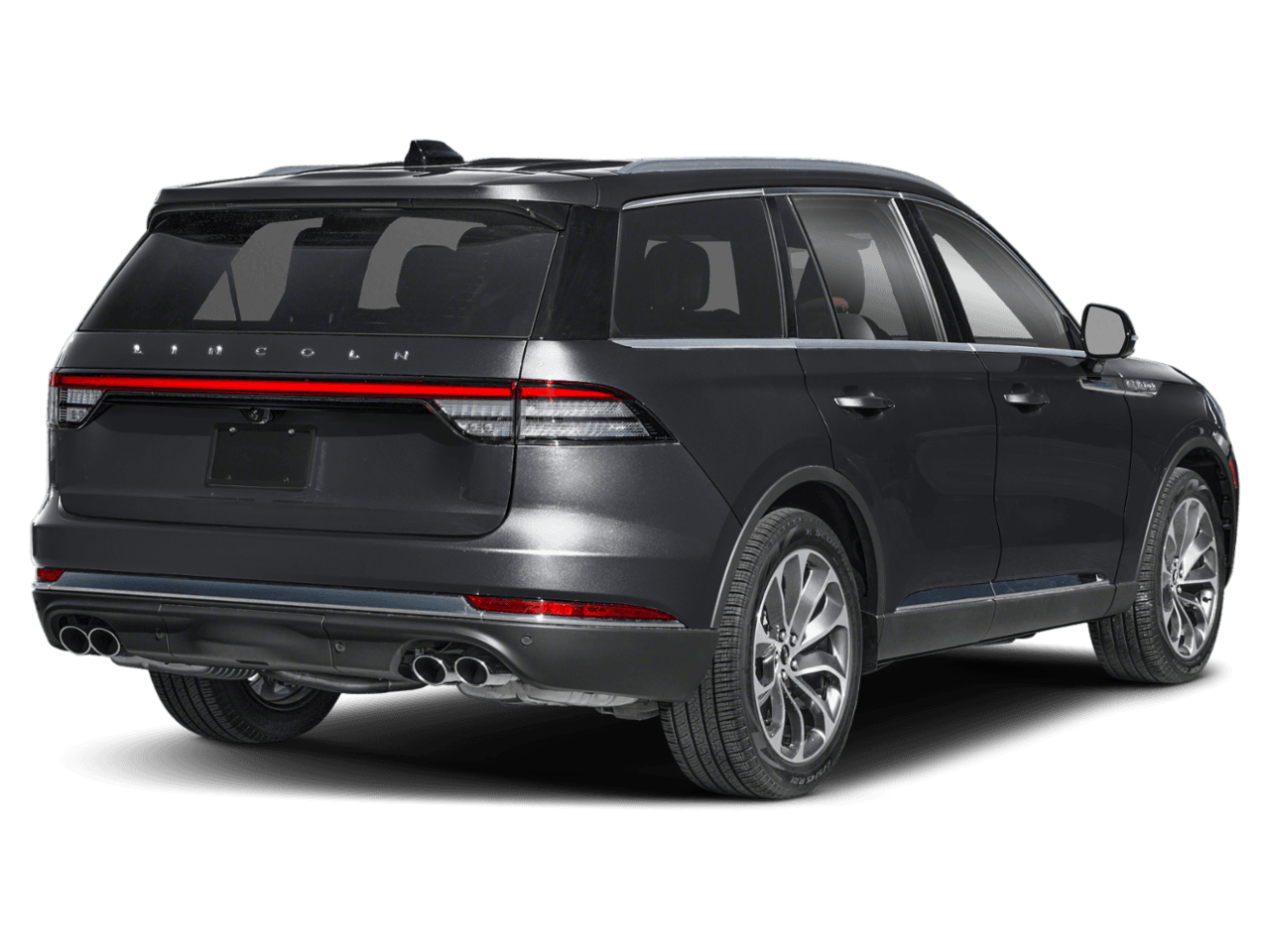 2025 Lincoln Aviator Reserve - Rear 3/4, facing to the right
