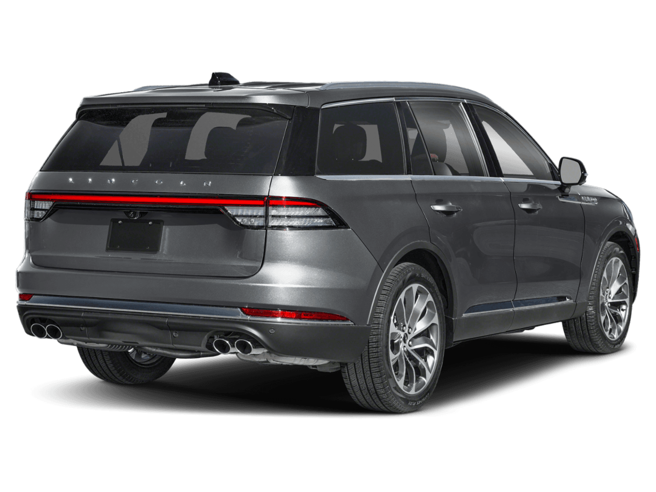 2025 Lincoln Aviator Reserve - Rear 3/4, facing to the right