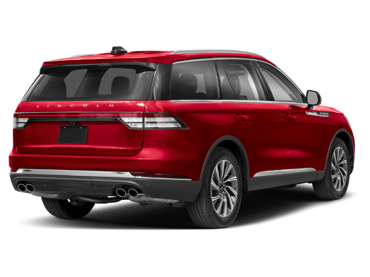 2025 Lincoln Aviator Reserve - Rear 3/4, facing to the right