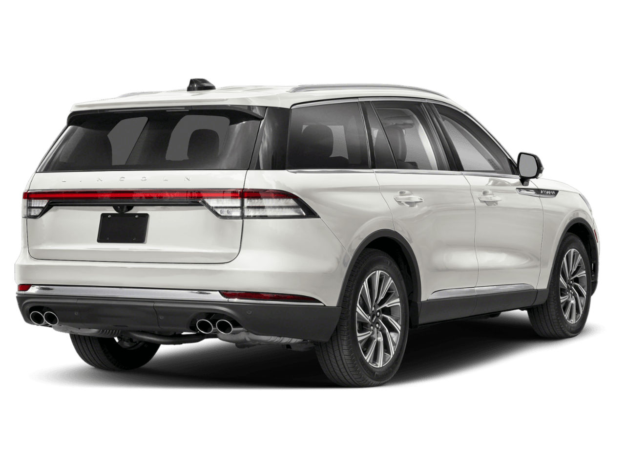 2025 Lincoln Aviator Reserve - Rear 3/4, facing to the right