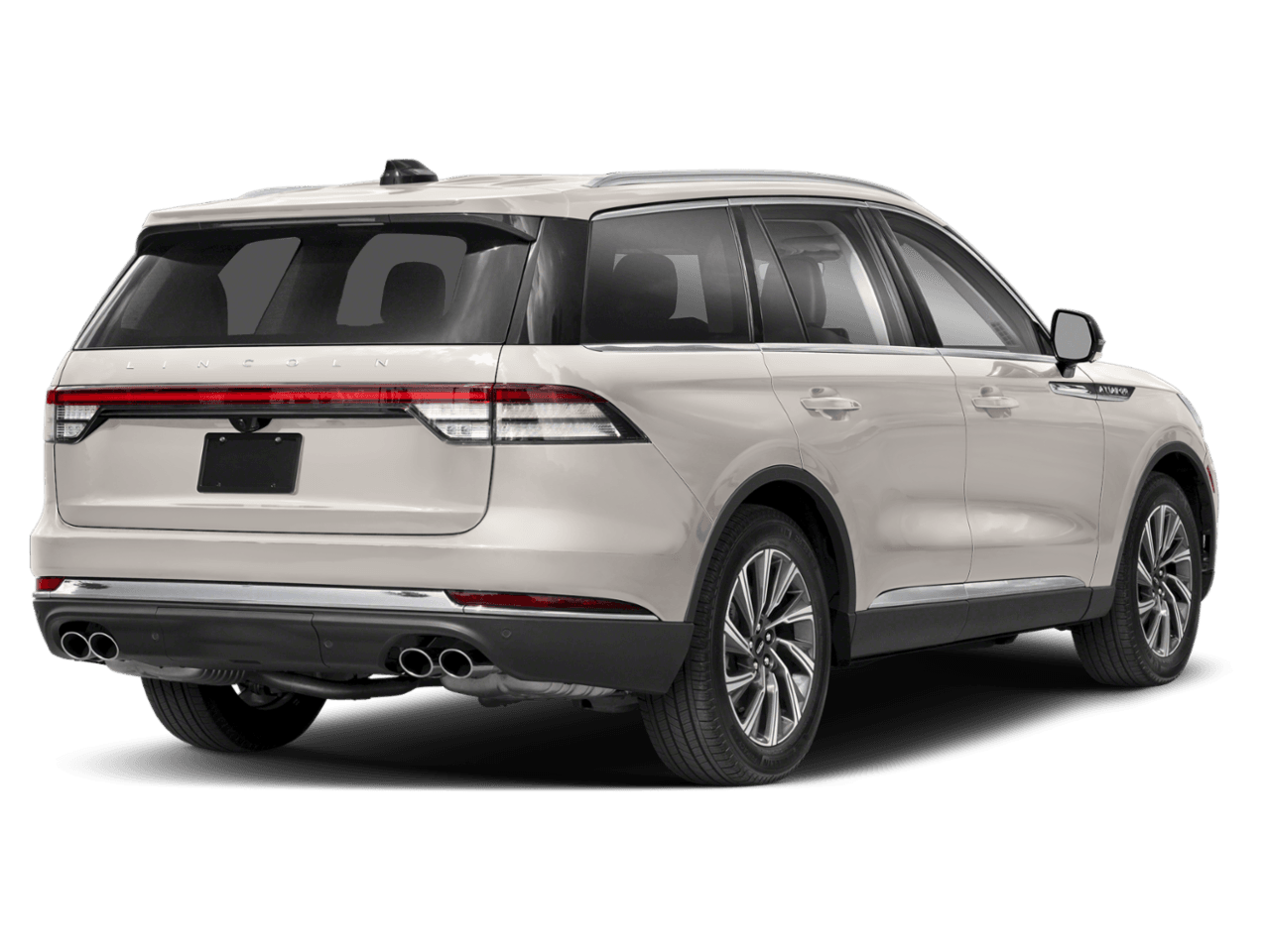 2025 Lincoln Aviator Premiere - Rear 3/4, facing to the right