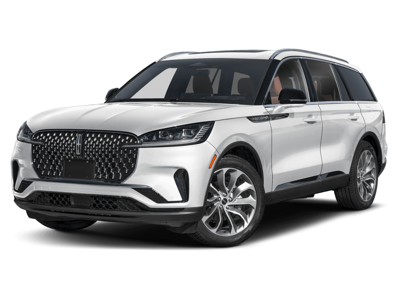 2025 Lincoln Aviator Reserve - Front 3/4, facing to the left