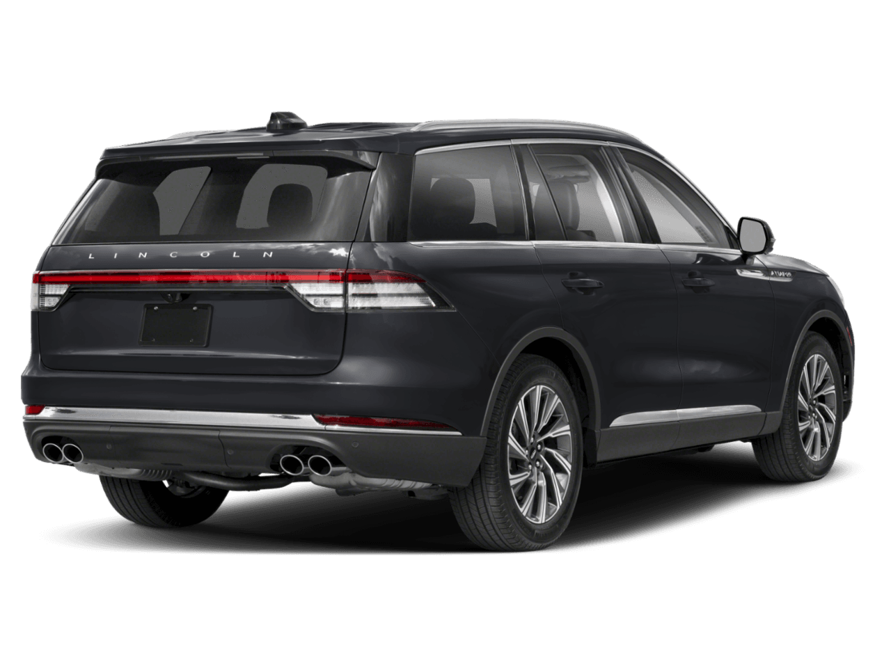 2025 Lincoln Aviator Reserve - Rear 3/4, facing to the right