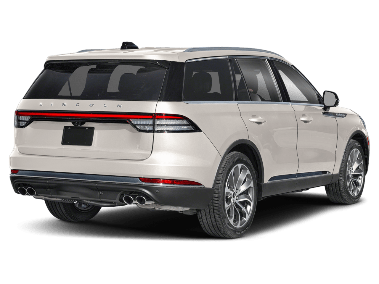 2025 Lincoln Aviator Reserve - Rear 3/4, facing to the right