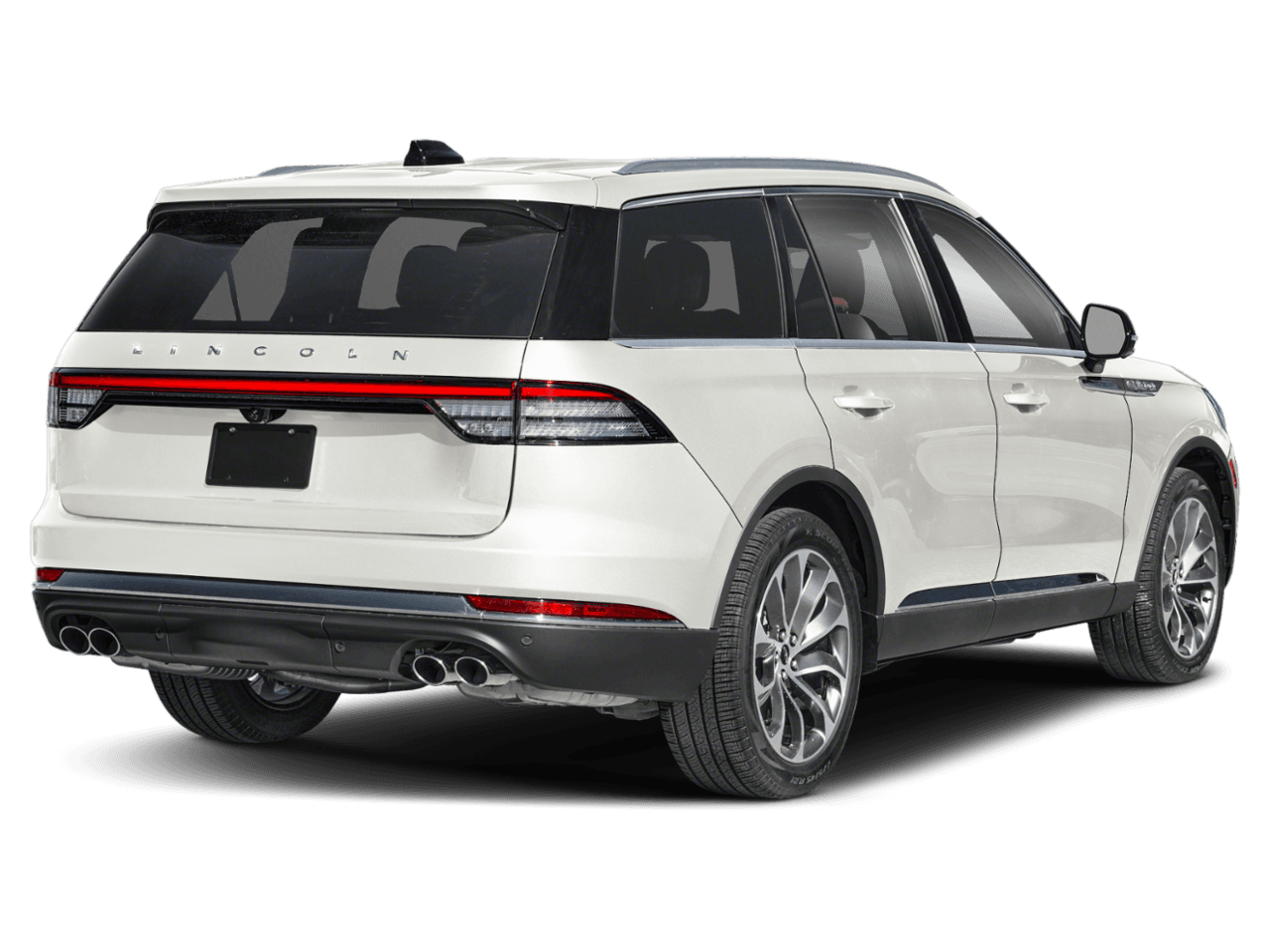 2025 Lincoln Aviator Reserve - Rear 3/4, facing to the right