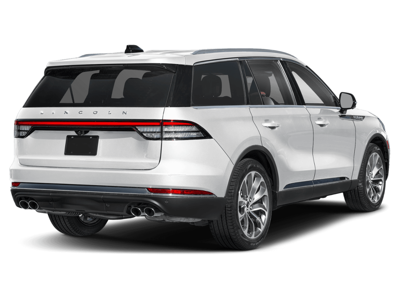 2025 Lincoln Aviator Reserve - Rear 3/4, facing to the right
